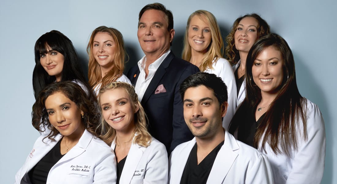 The friendly staff of doctors and nurses at Orange Twist at The Works in South Bay